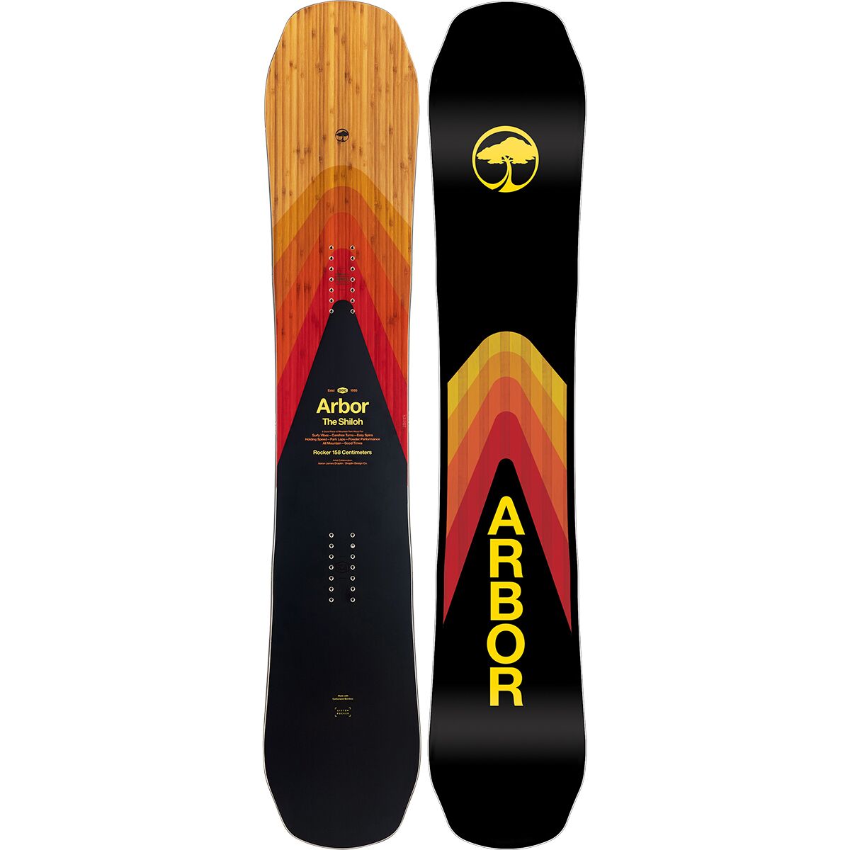 Arbor Shiloh Rocker Snowboard - 2023 - Snowboard