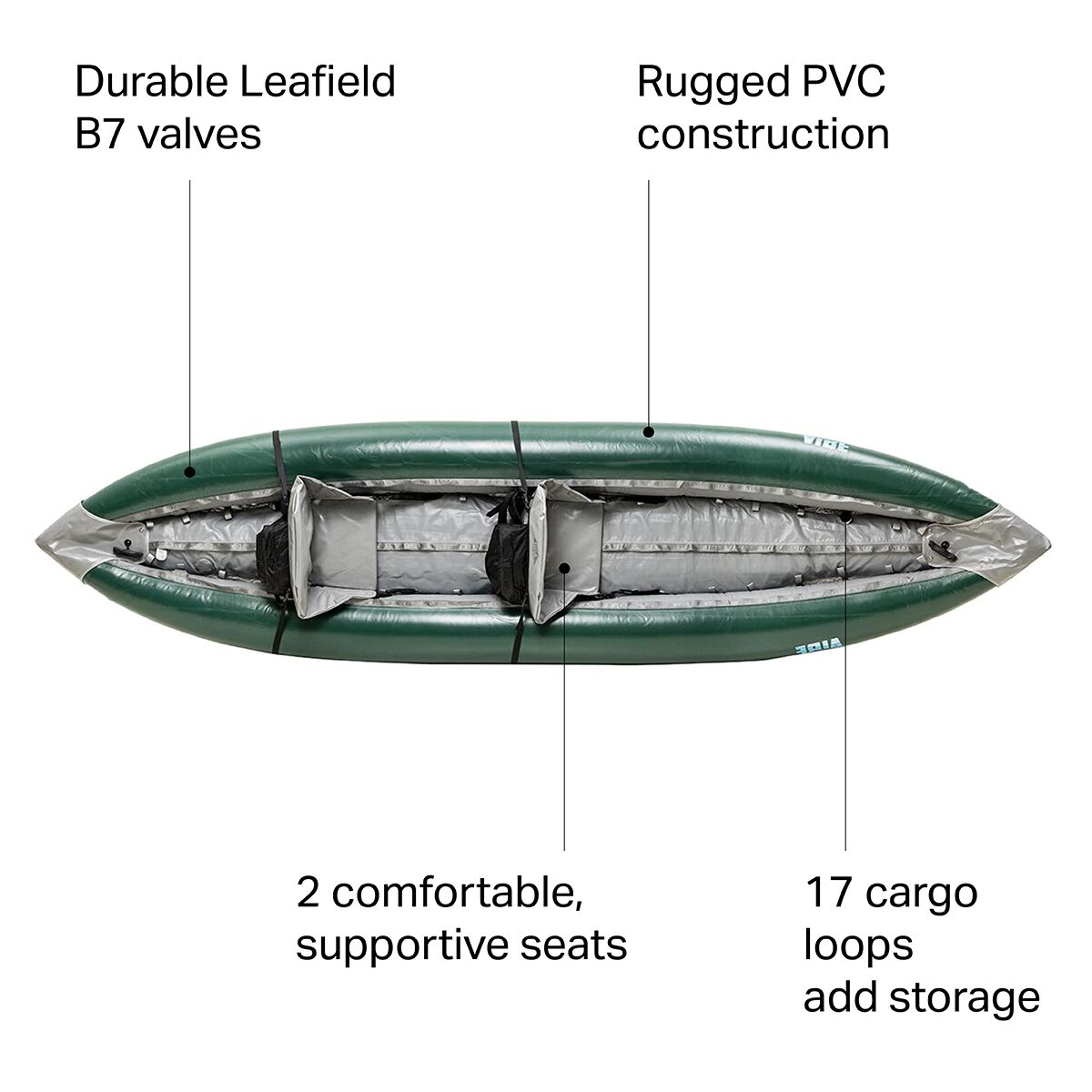 Aire Lynx II Tandem Inflatable Kayak