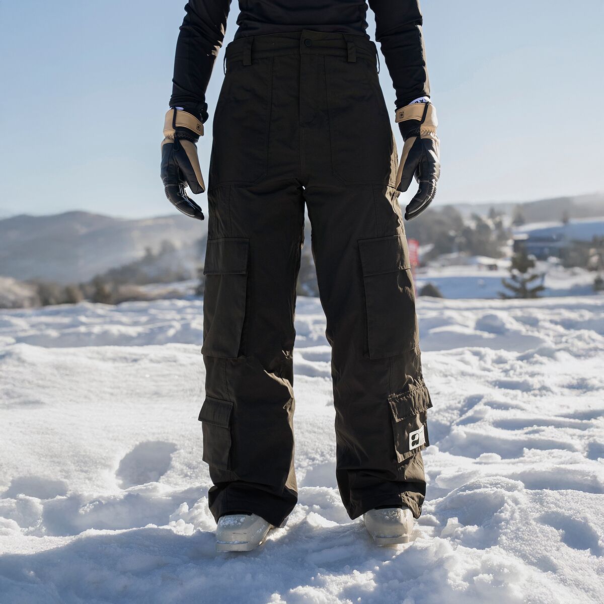 Женские брюки Armada Mula 2L Insulated Pant, цвет: Чёрный — фото 8