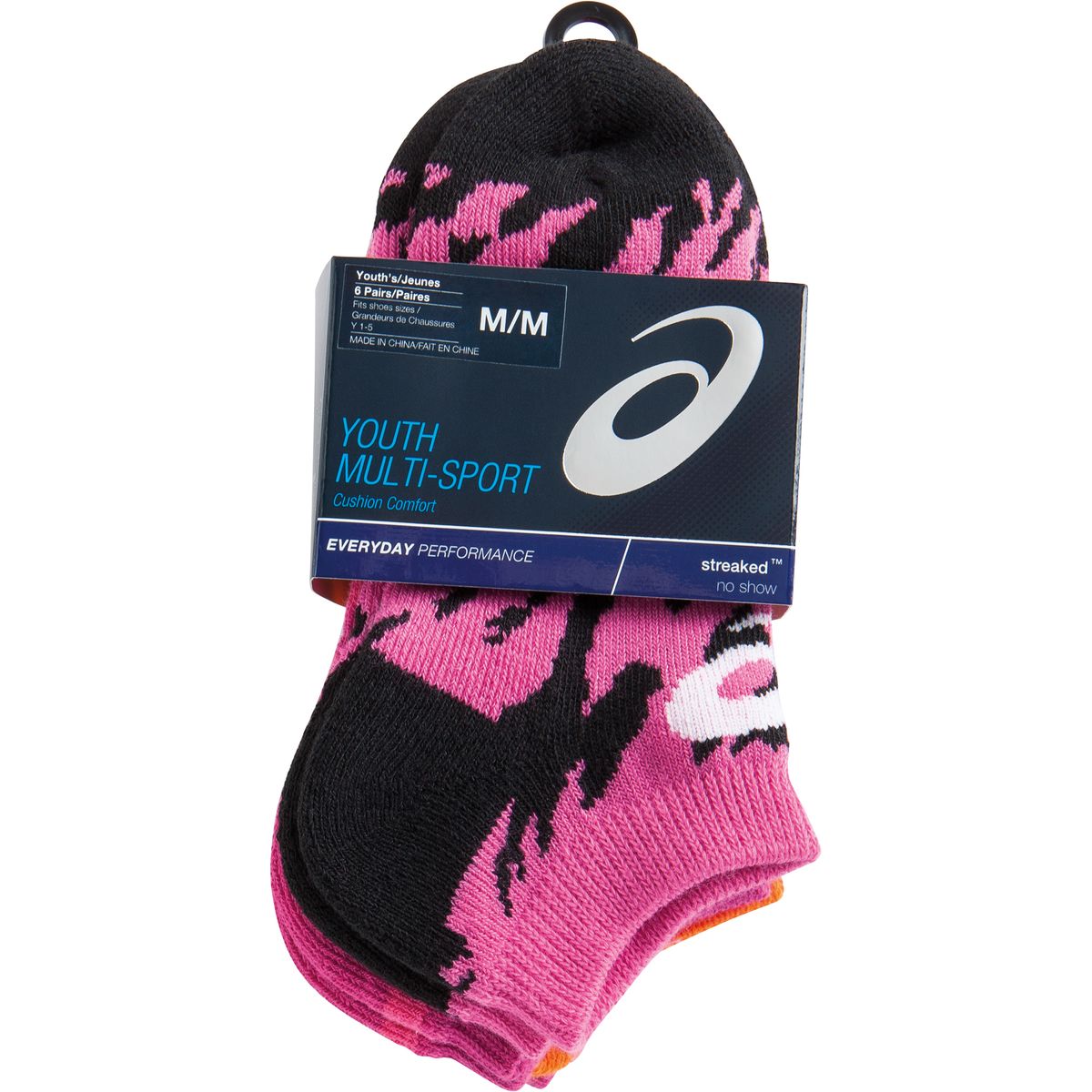 asics no show socks