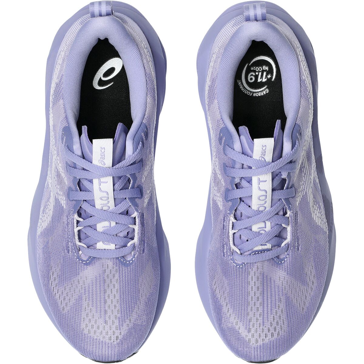 Женские кроссовки Asics Novablast 5 Running, цвет: Сиреневый — фото 3