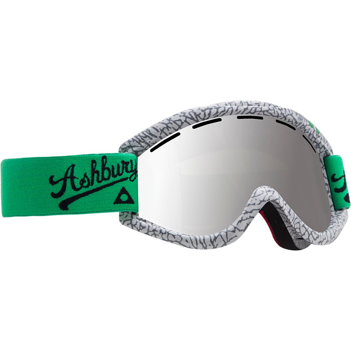 Ashbury Eyewear Kaleidoscope Pro Goggle with Free Replacement Lens Ski