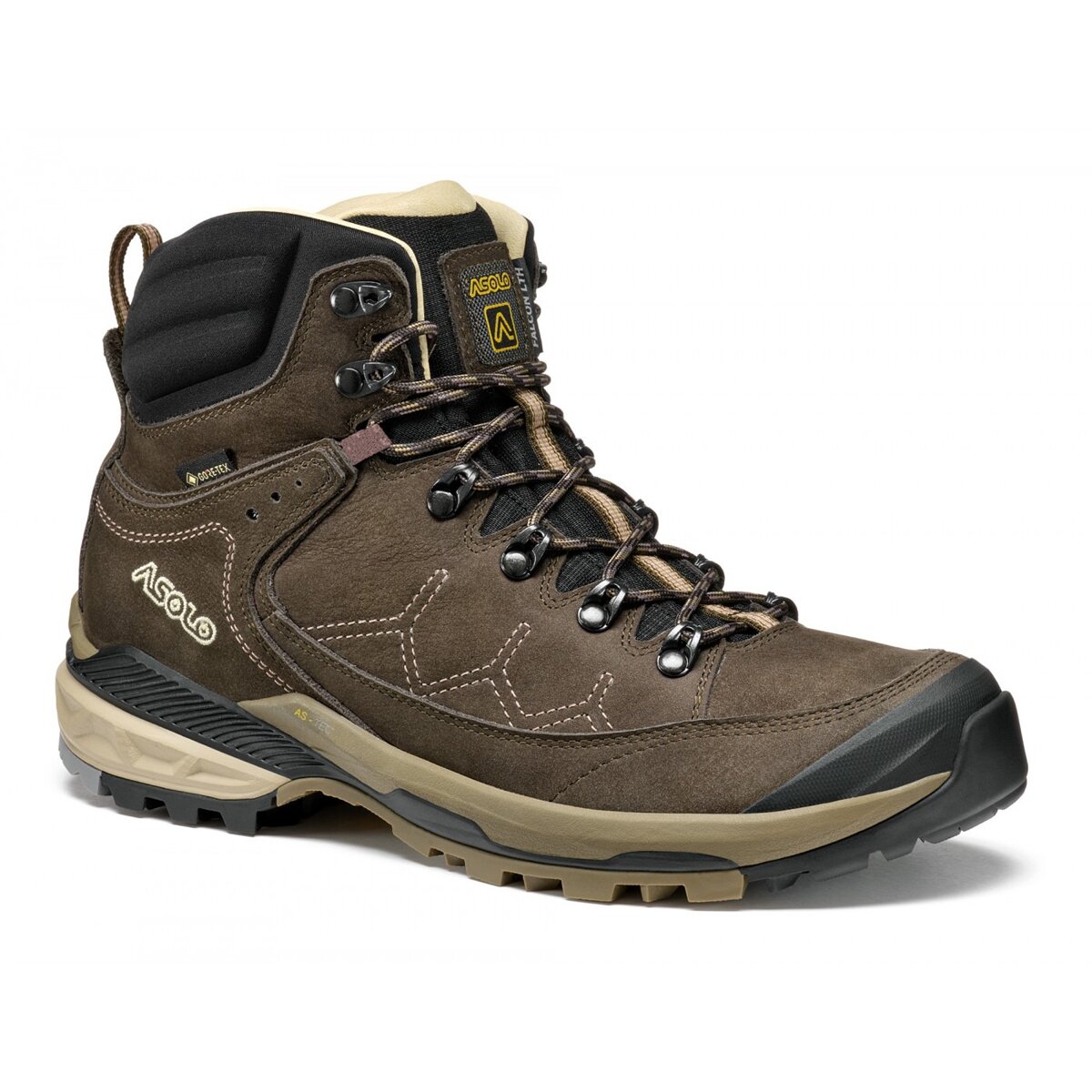 Женские ботинки Asolo Falcon Evo NBK GV Hiking Boot, цвет: Коричневый / Розовый серо-коричневый — фото 2