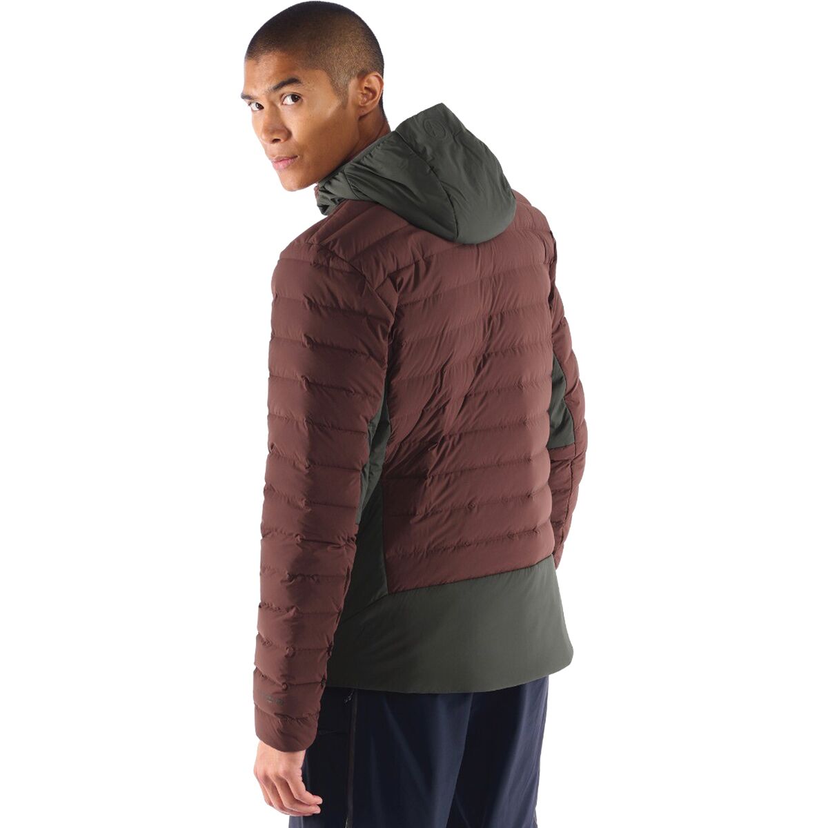 Artilect Divide Fusion Stretch Hooded Down Jacket Men's Clothing