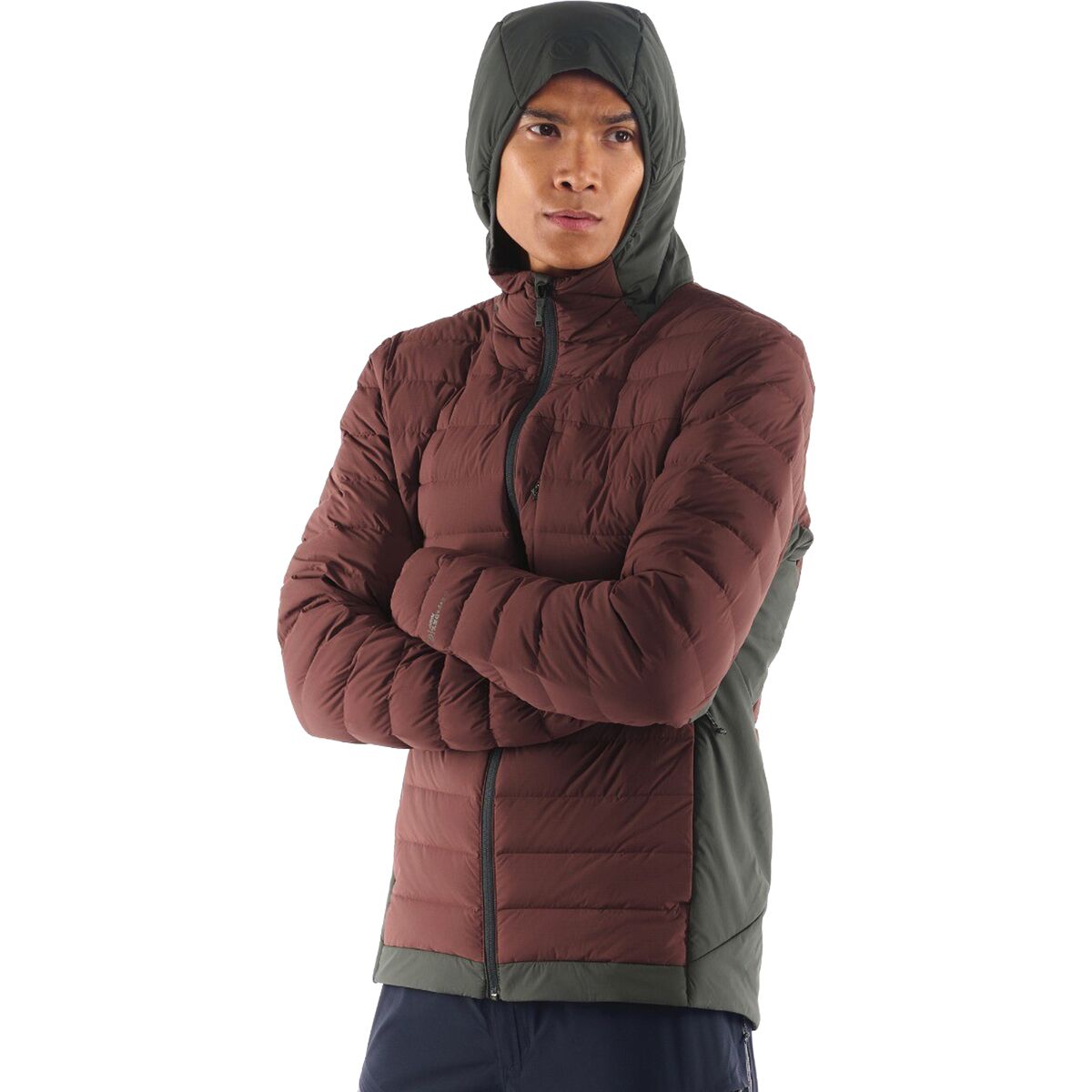 Artilect Divide Fusion Stretch Hooded Down Jacket Men's Clothing