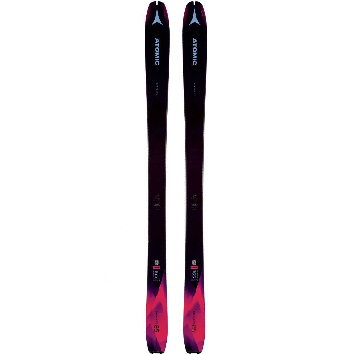 Atomic Backland 85 Alpine Touring Ski + Hybrid Skin 85 Women's Ski