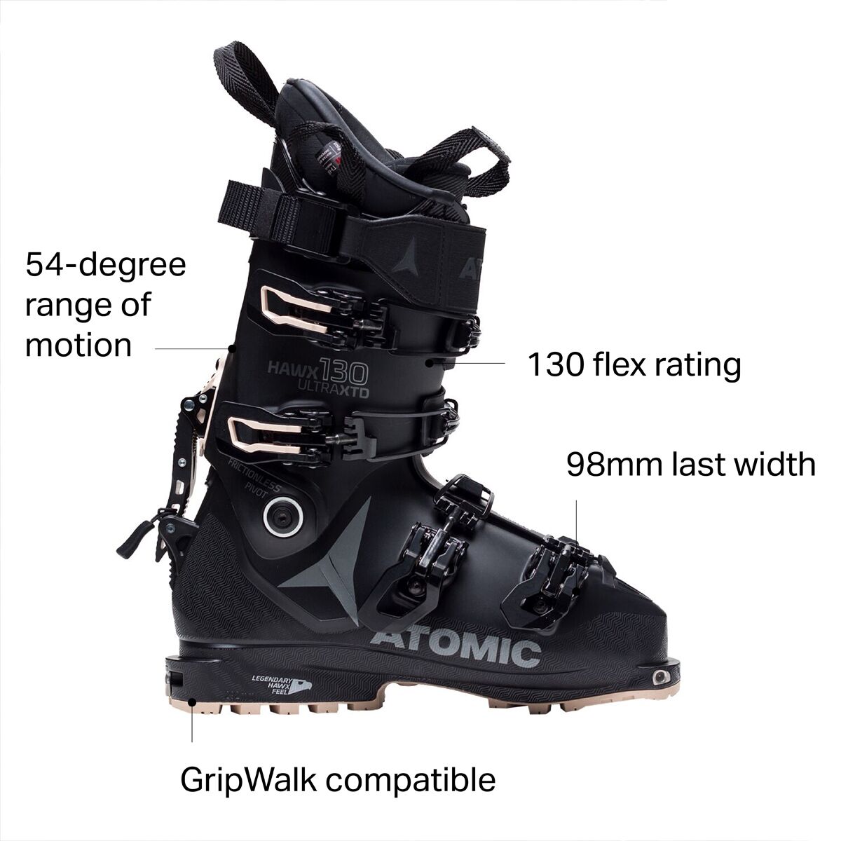 Atomic Hawx Ultra Xtd 130 Alpine Touring Boot 2022 Ski