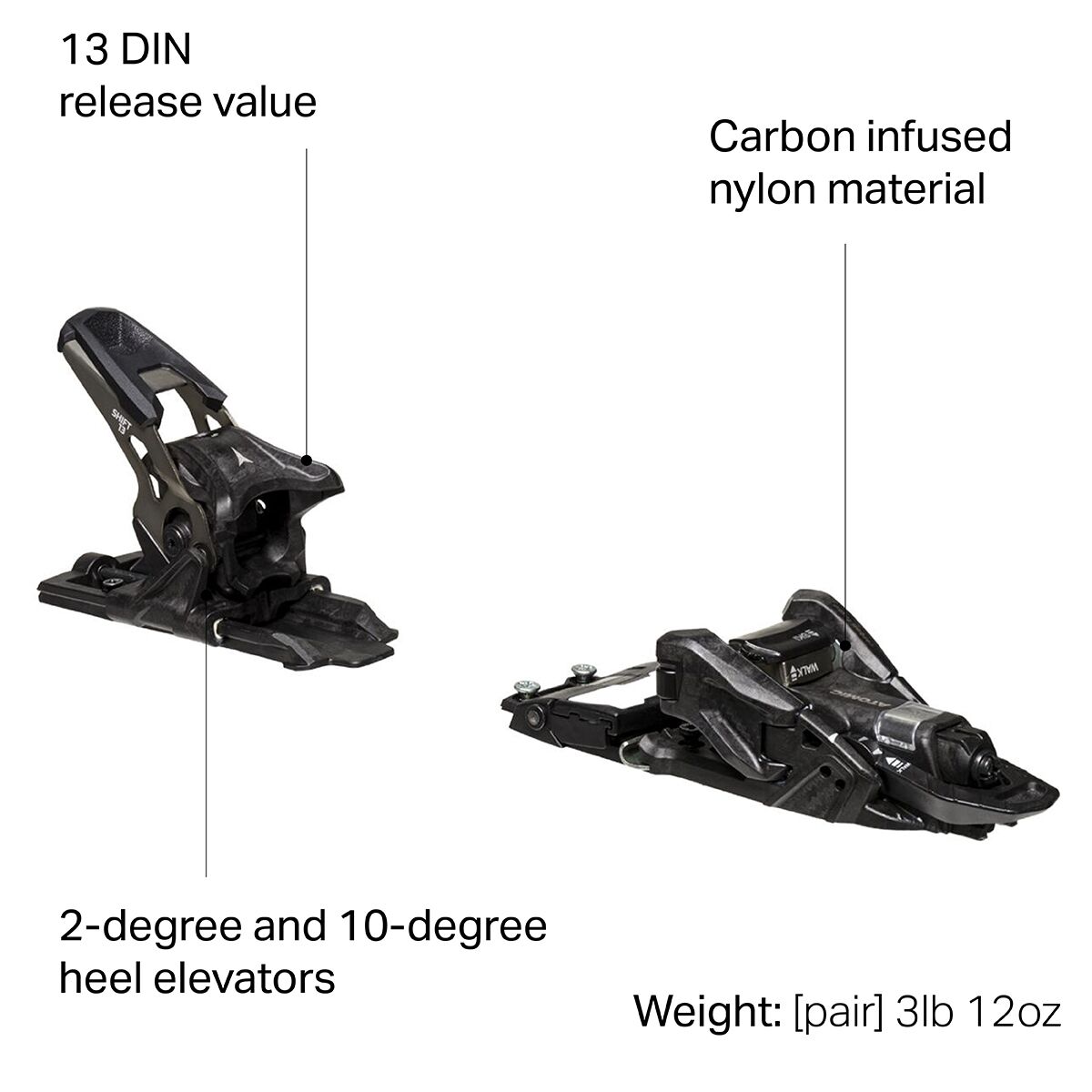 Atomic Shift 13 MNC Alpine Touring Bindings - 2024