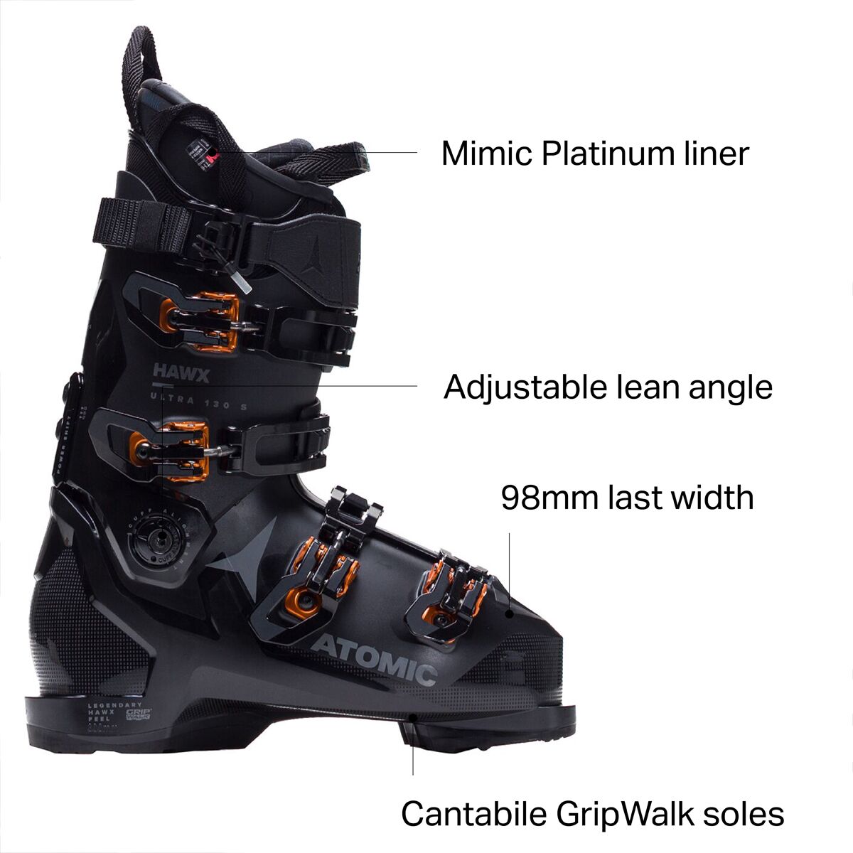Atomic Hawx Ultra 130 S Ski Boot 2023 Ski