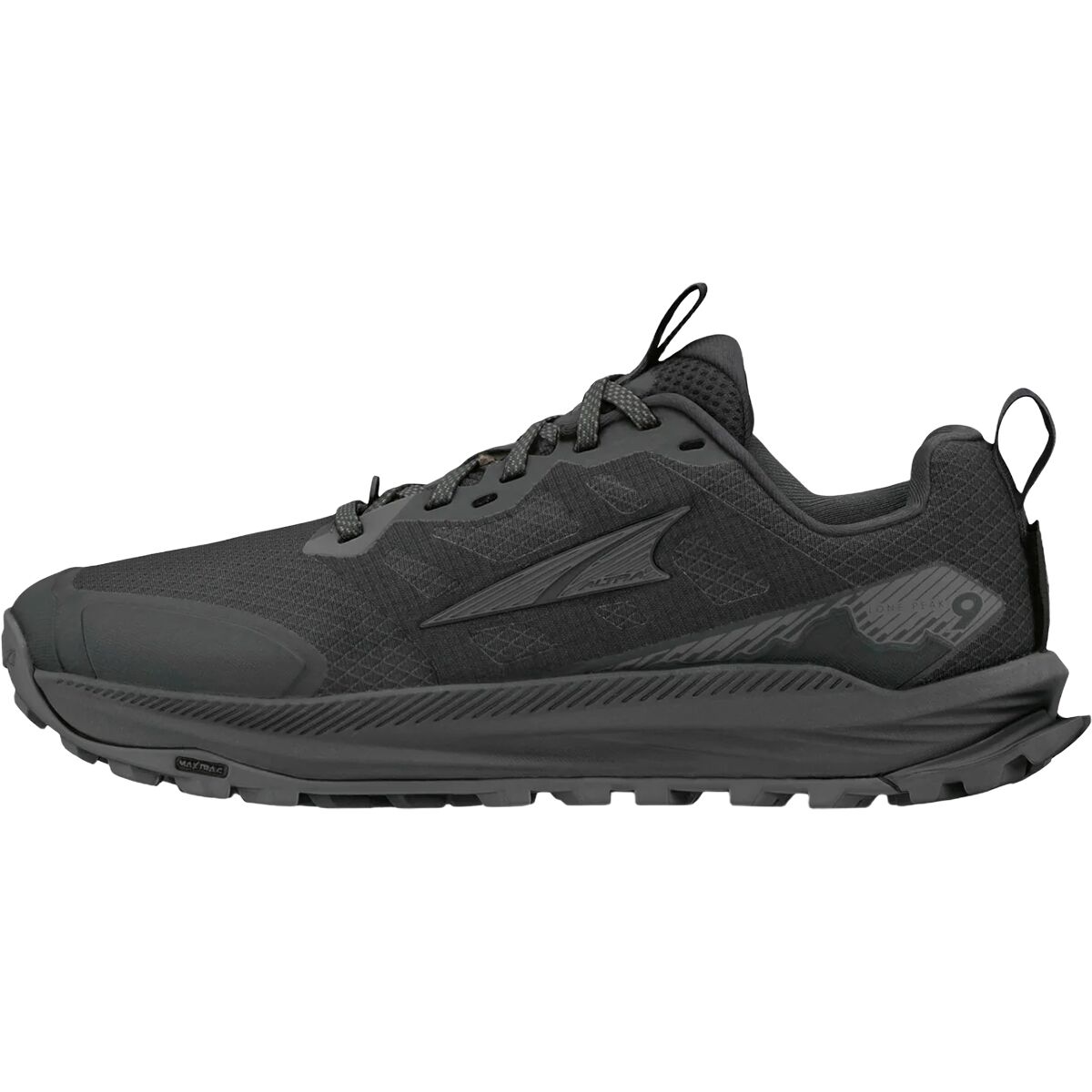 Женские кроссовки Altra Lone Peak 9 Trail Running, цвет: Чёрный
