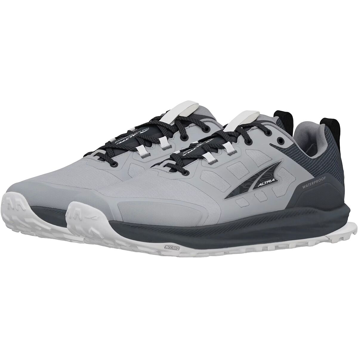 Мужские кроссовки Altra Lone Peak 9 Waterproof Low Hiking, цвет: Серый — фото 5