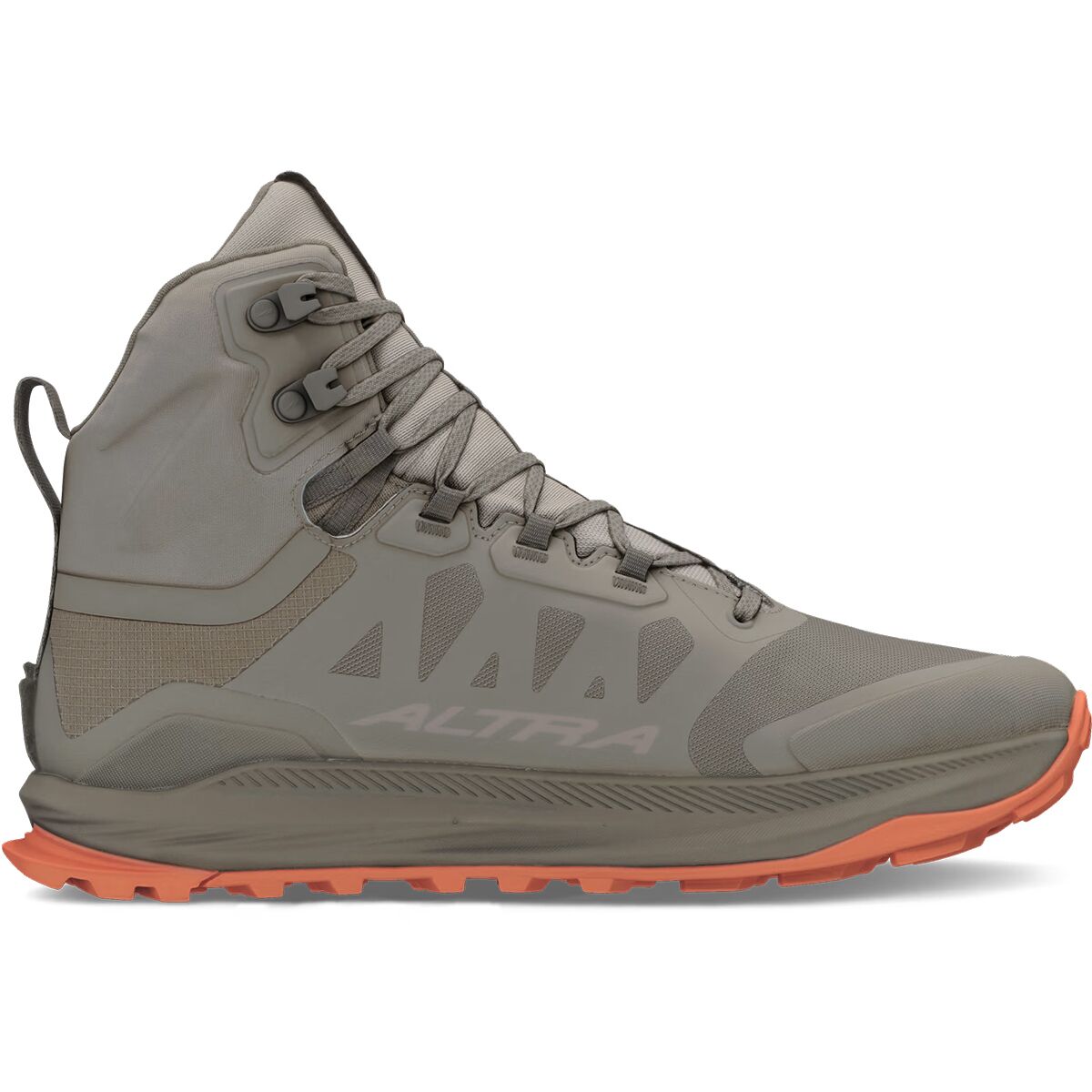 Мужские ботинки Altra Lone Peak 9 Waterproof Mid Hiking Boot, цвет: Коричневый / Серо-коричневый — фото 4
