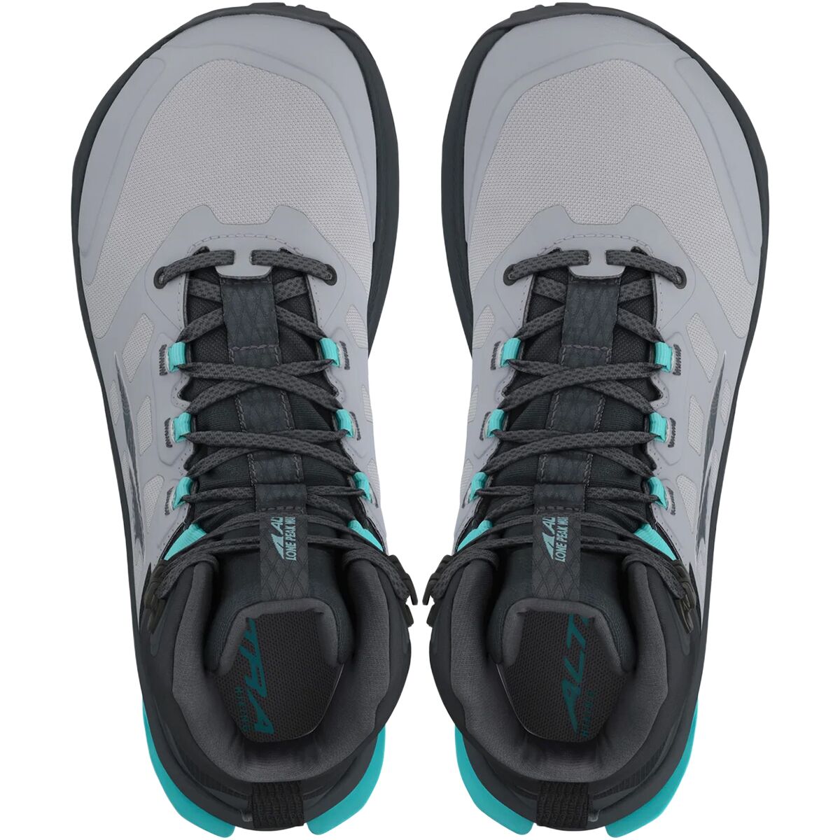 Женские ботинки Altra Lone Peak 9 Waterproof Mid Hiking Boot, цвет: Чёрный — фото 6