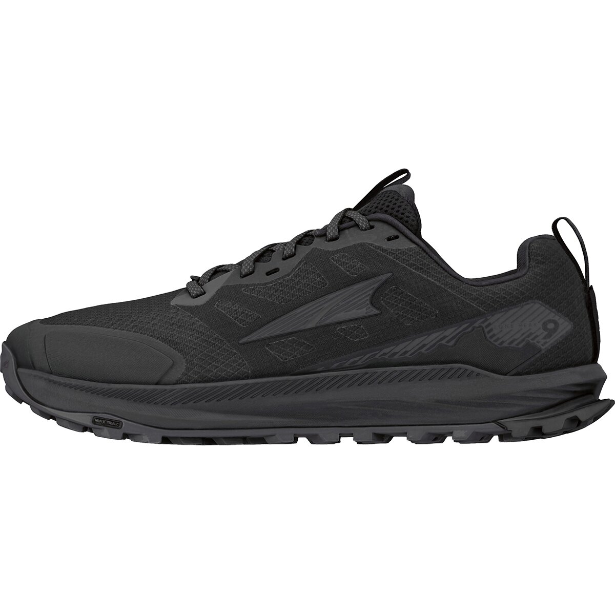 Мужские кроссовки Altra Lone Peak 9 Wide Trail Running, цвет: Чёрный