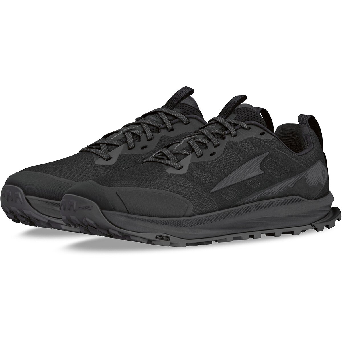 Мужские кроссовки Altra Lone Peak 9 Wide Trail Running, цвет: Чёрный — фото 2