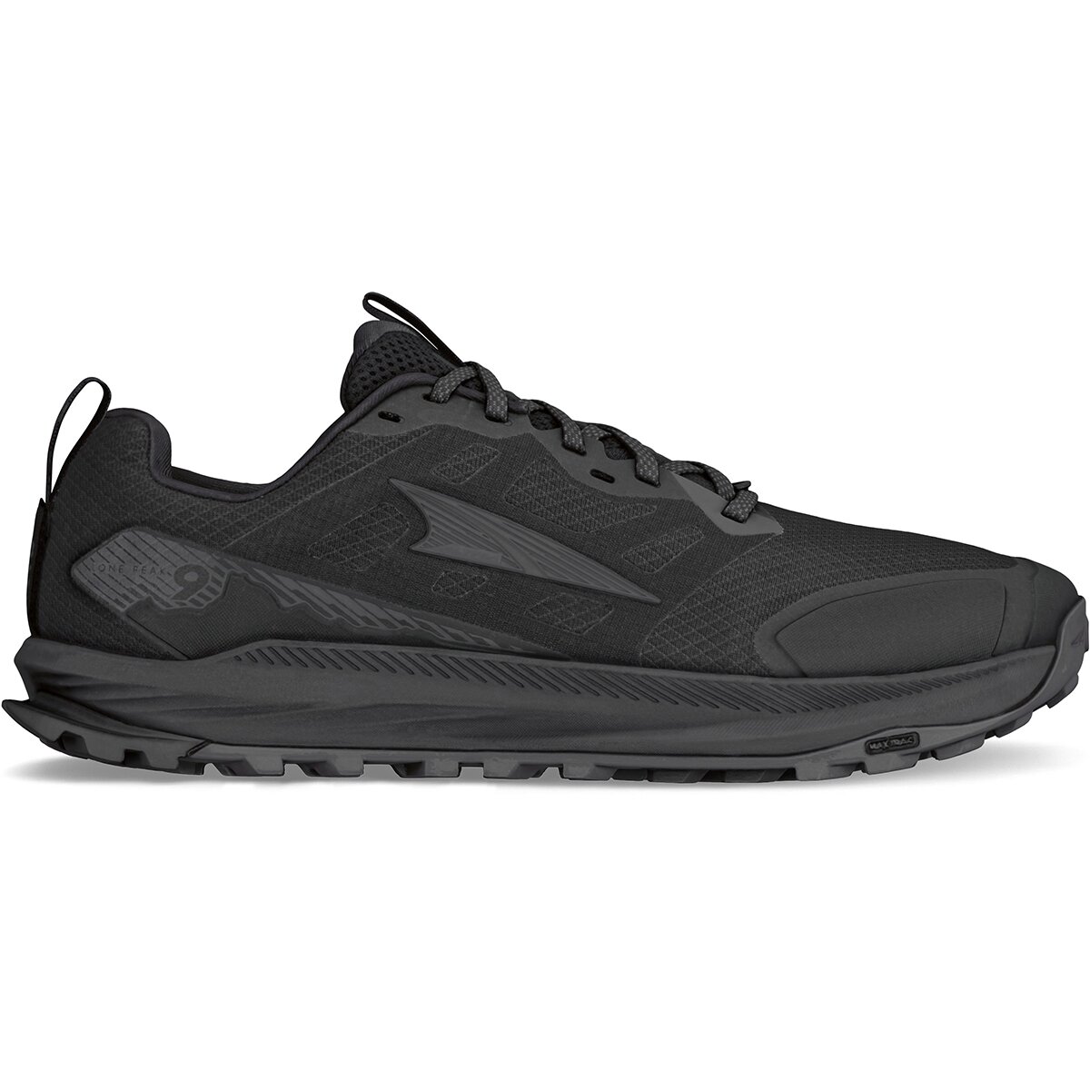 Мужские кроссовки Altra Lone Peak 9 Wide Trail Running, цвет: Чёрный — фото 3