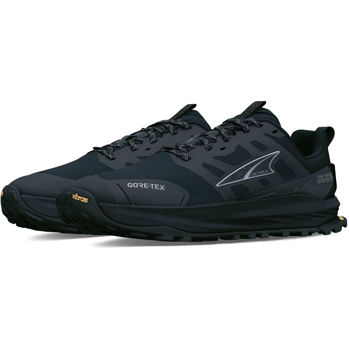 Мужские кроссовки Altra Lone Peak 9+ GTX Trail Running, цвет: Чёрный — фото 4