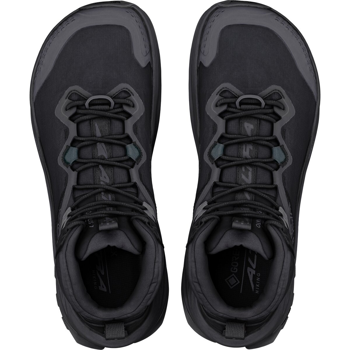Мужские ботинки Altra Olympus 7 Mid GTX Hiking Boot, цвет: Чёрный / Тёмный теневой — фото 2