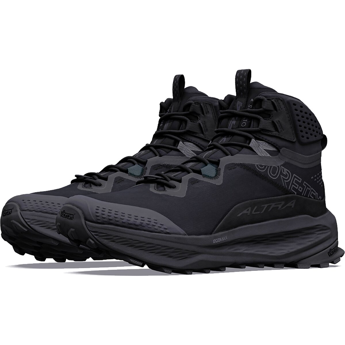Мужские ботинки Altra Olympus 7 Mid GTX Hiking Boot, цвет: Чёрный / Тёмный теневой — фото 5