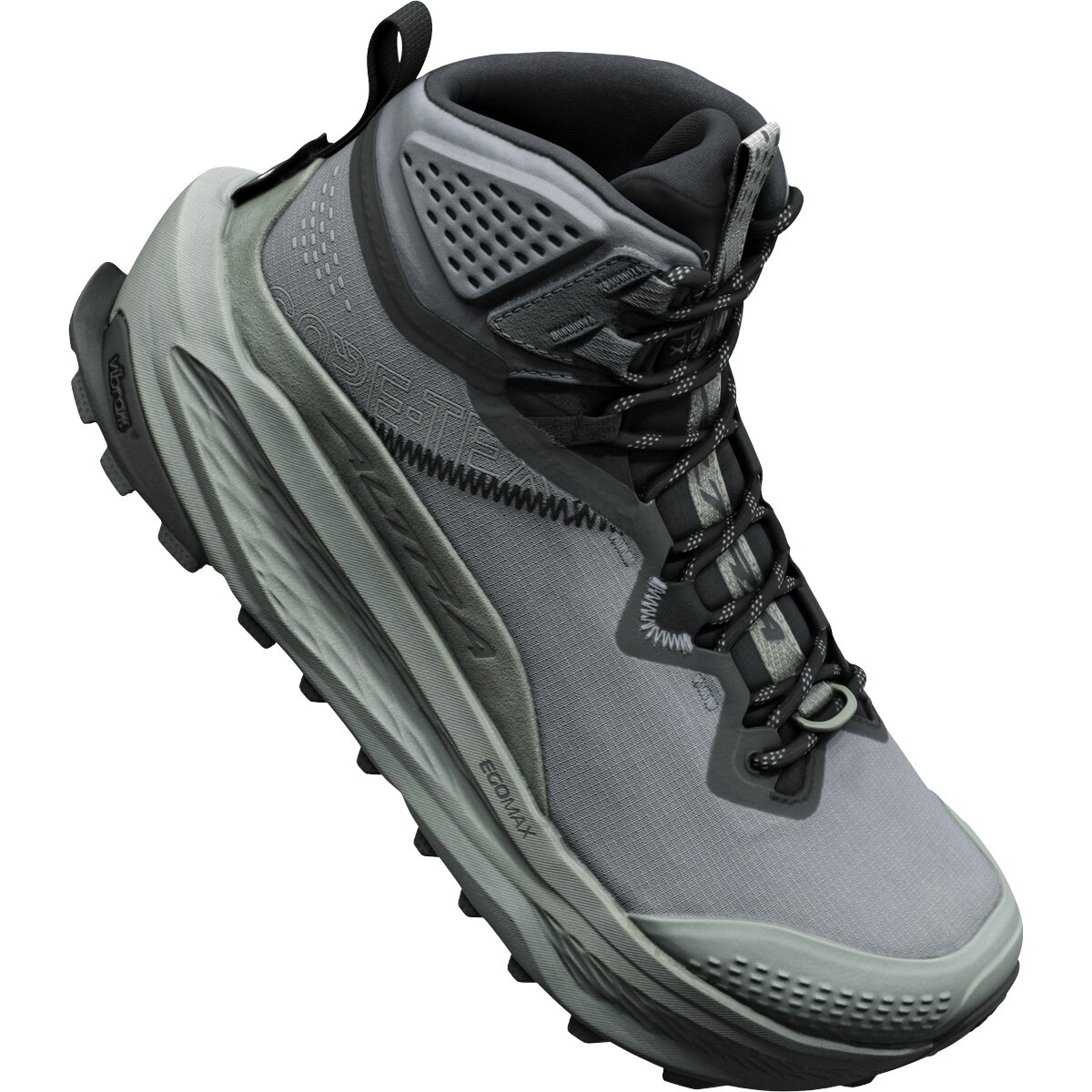 Женские ботинки Altra Olympus 7 Mid GTX Hiking Boot, цвет: Тёмно-серый / Чёрный, вариант 1 — фото 6