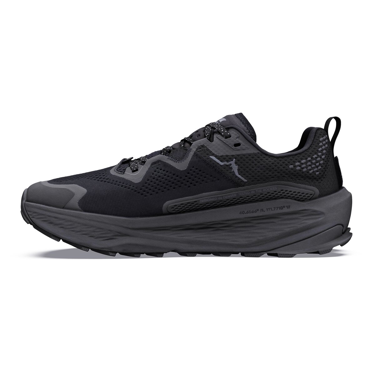 Мужские кроссовки Altra Olympus 7 Trail Running, цвет: Чёрный / Тёмный теневой — фото 4