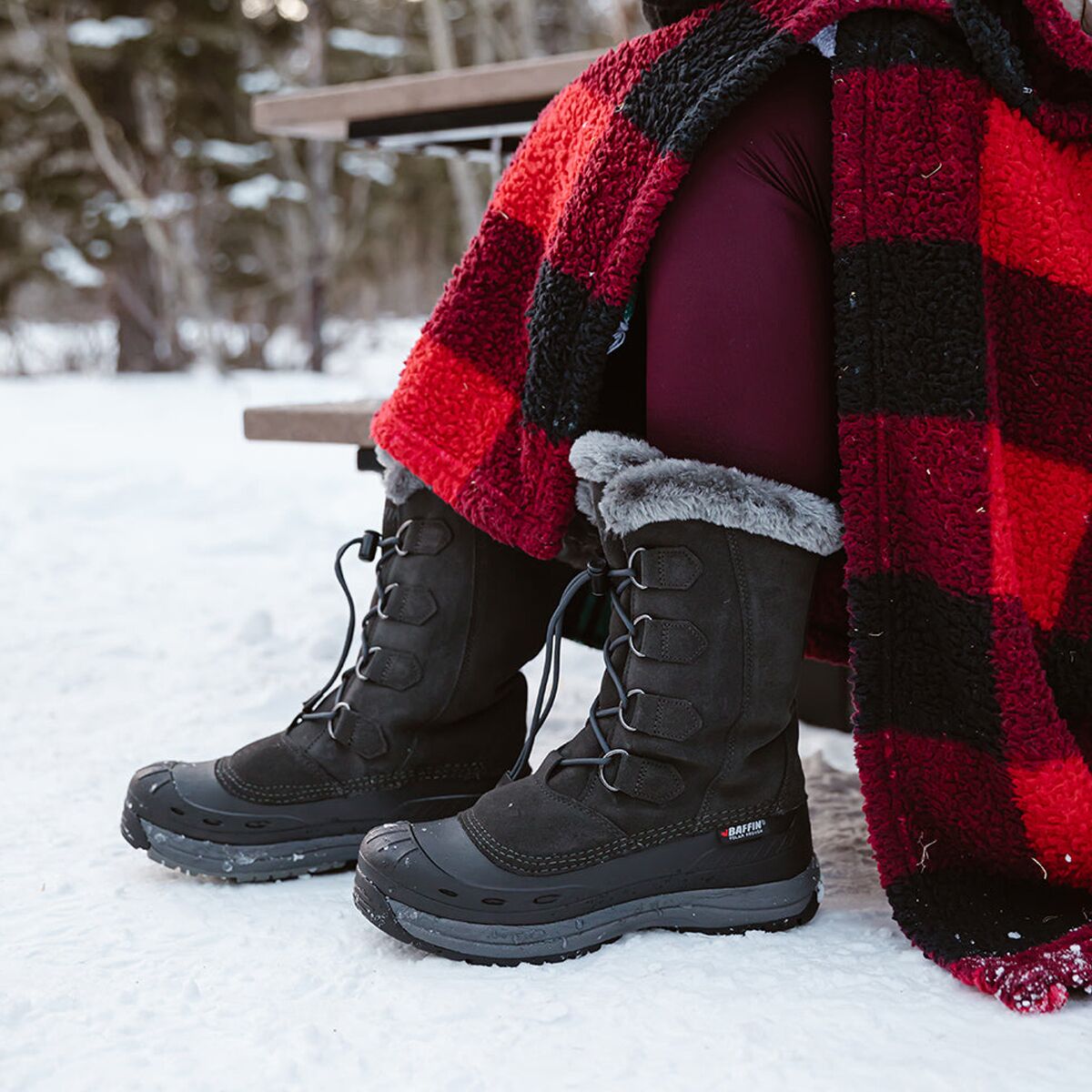 Женские ботинки Baffin Chloe Winter Boot, цвет: Чёрный — фото 5