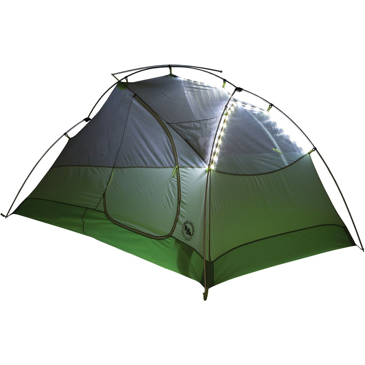 Big Agnes Rattlesnake SL2 MtnGLO Tent 2Person 3Season Hike & Camp