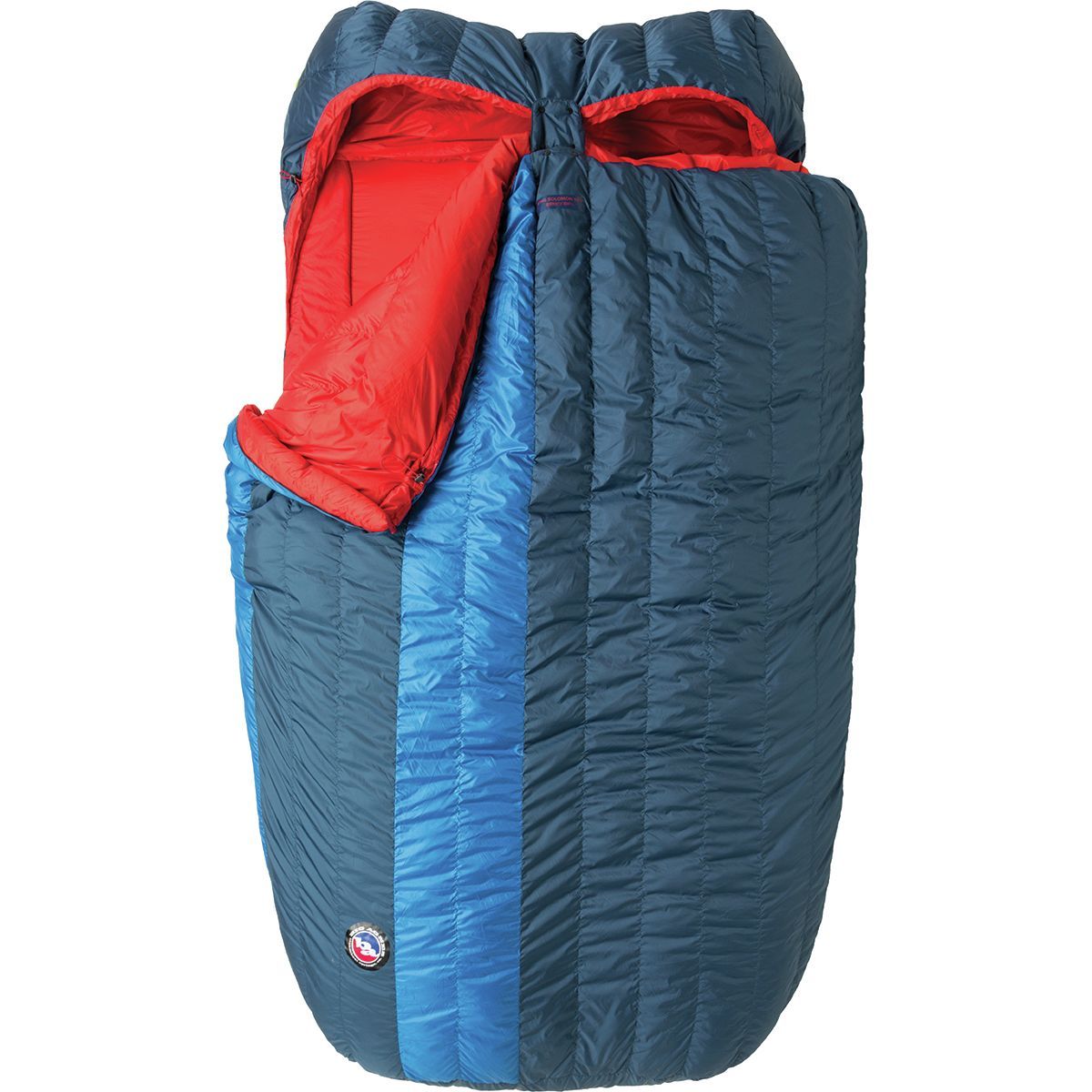 Big Agnes King Solomon Double Sleeping Bag 15F Down Hike & Camp