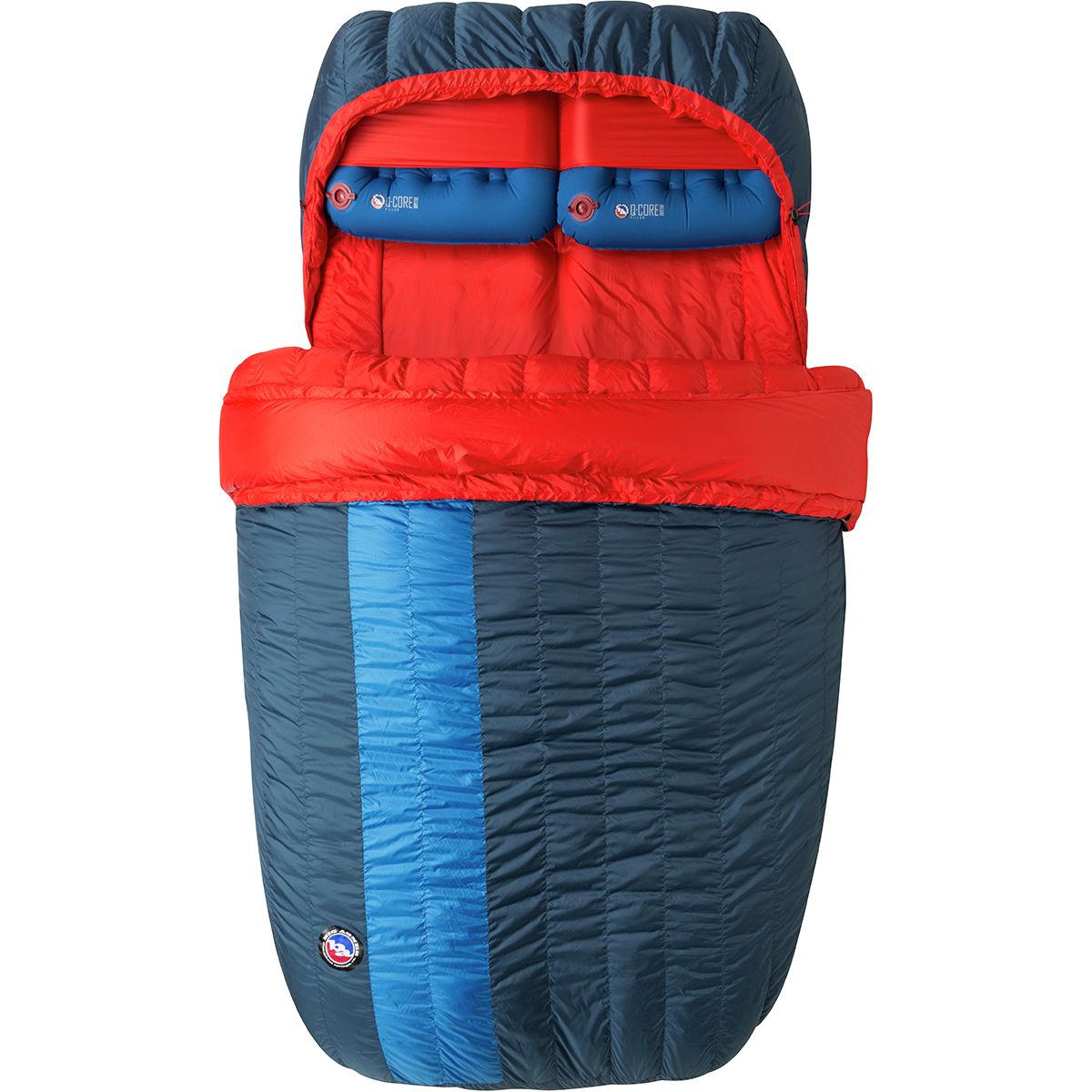 Big Agnes King Solomon Double Sleeping Bag 15F Down