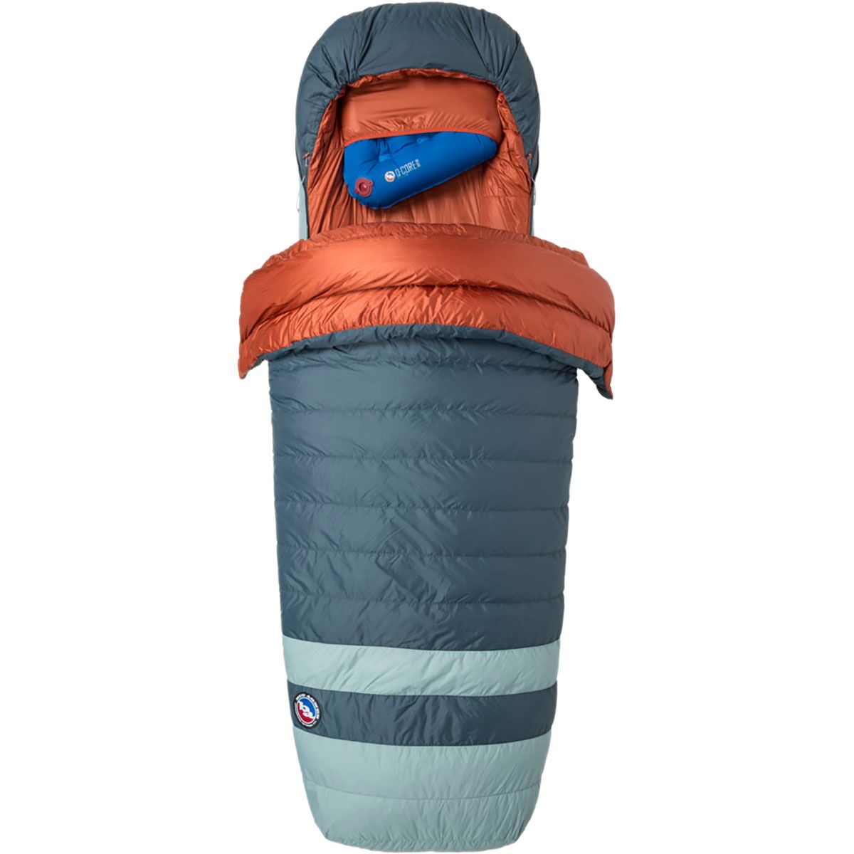 Big Agnes Diamond Park Sleeping Bag 0F Down Hike & Camp