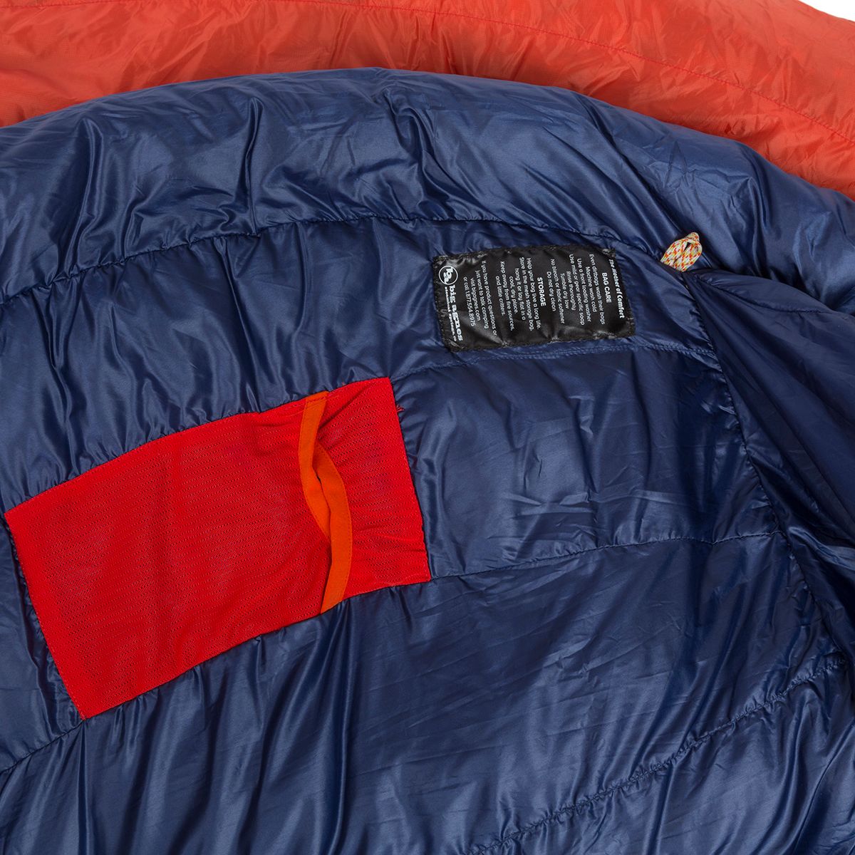 Big Agnes Cinnabar Sleeping Bag 20F Down Hike & Camp