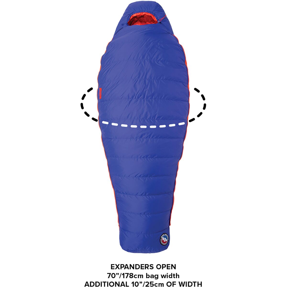Big Agnes Torchlight Sleeping Bag 20F Down Women's Hike & Camp