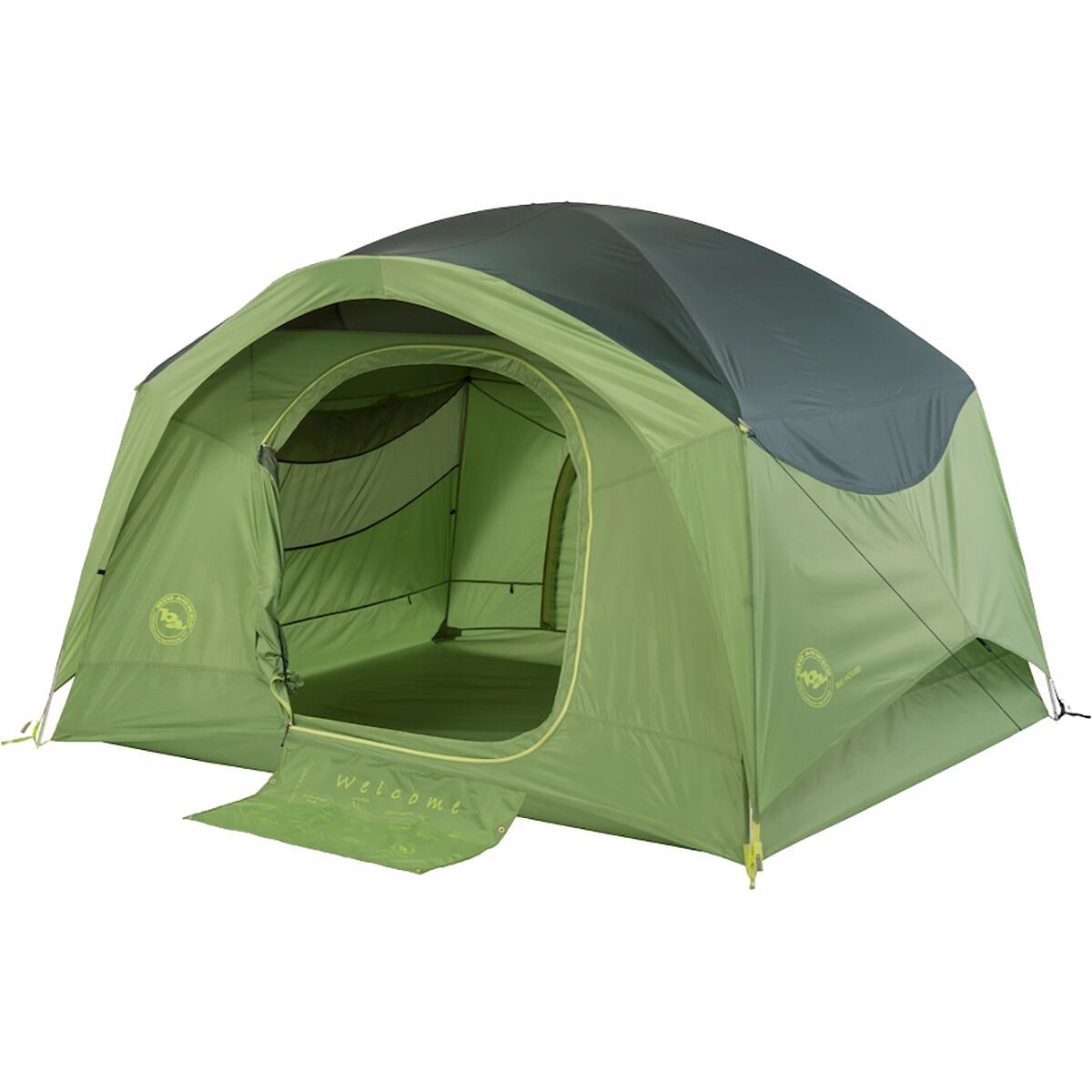 Big Agnes Big House 4 Deluxe Tent 4Person 3Season Hike & Camp