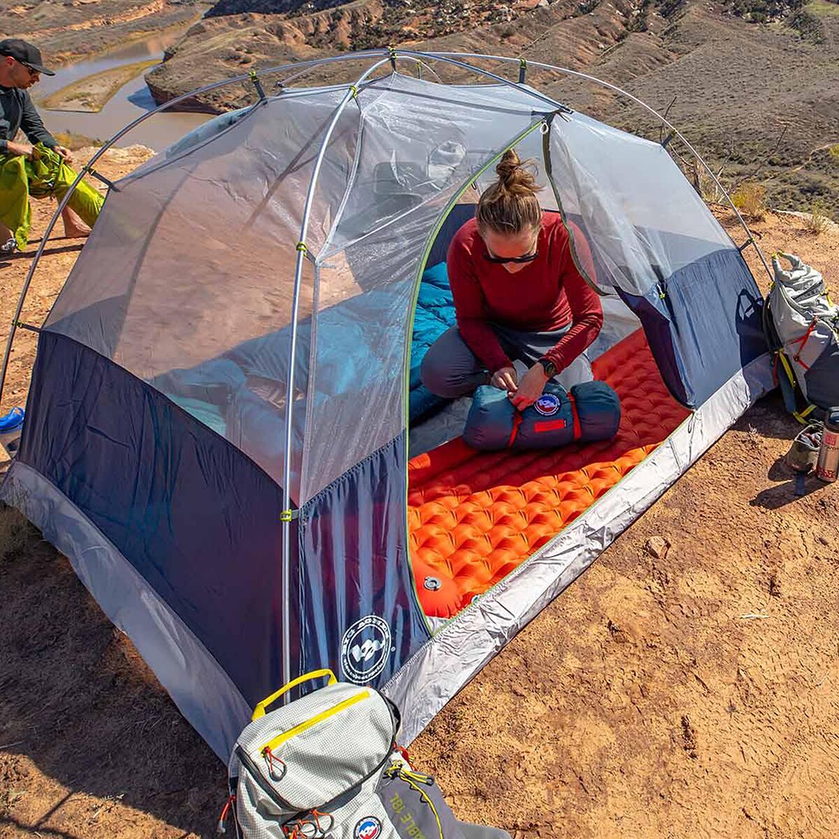 Big Agnes Rapide SL Insulated Sleeping Pad Hike & Camp