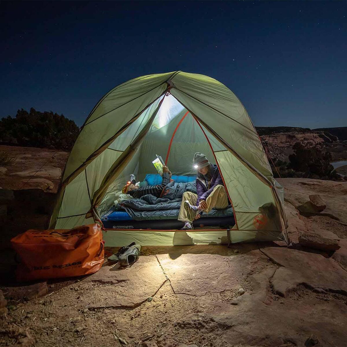 Big Agnes Spicer Peak Tent: 4-Person 3-Season