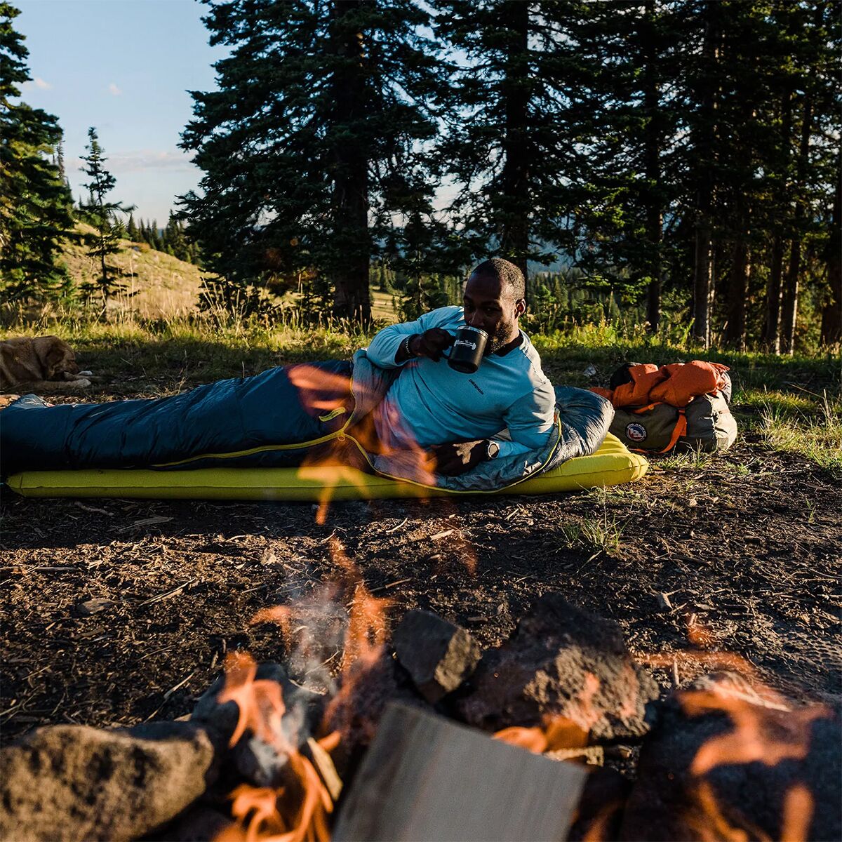Big Agnes Anthracite 30 FireLine Pro Recycled Sleeping Bag