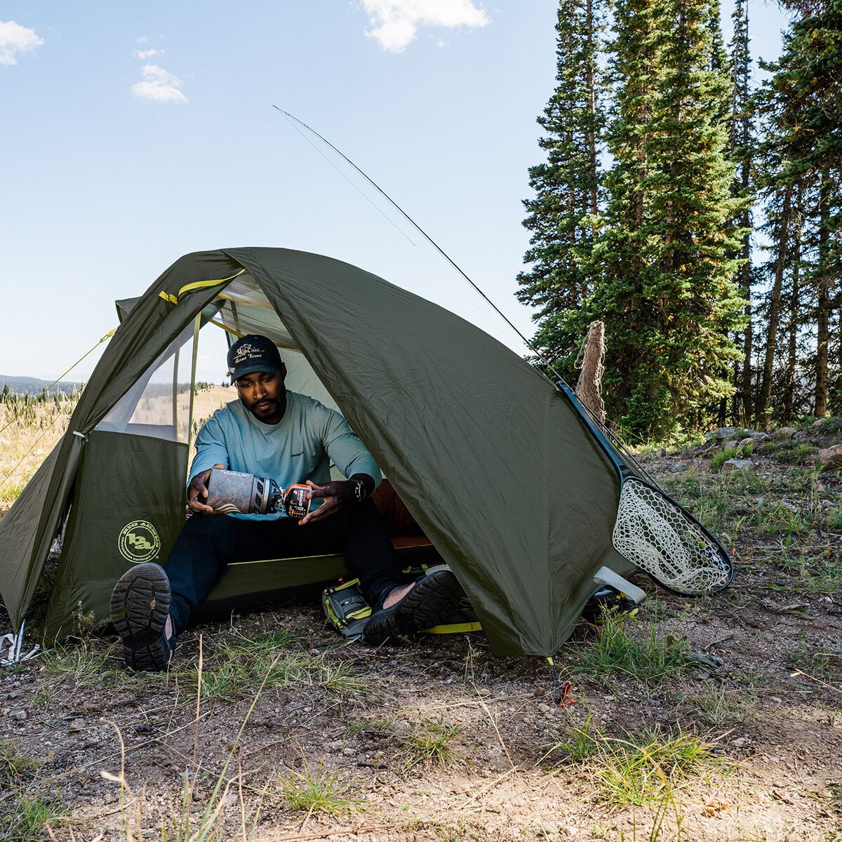 Big Agnes Crag Lake SL Backpacking Tent: 3-Person 3-Season
