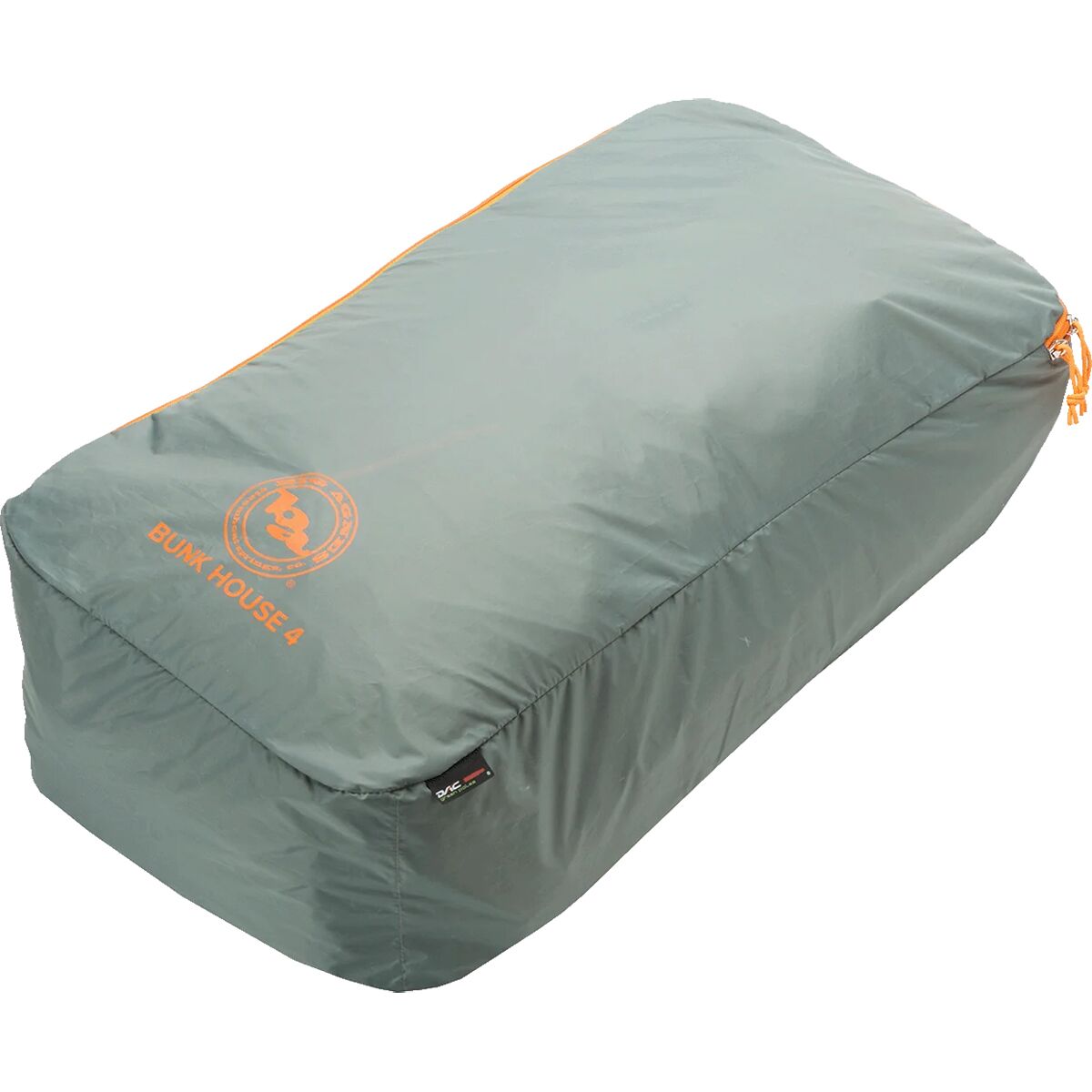 Снаряжение Big Agnes Bunk House Tent: 6-Person 3-Season, цвет: Песочный / Зелёный — фото 6