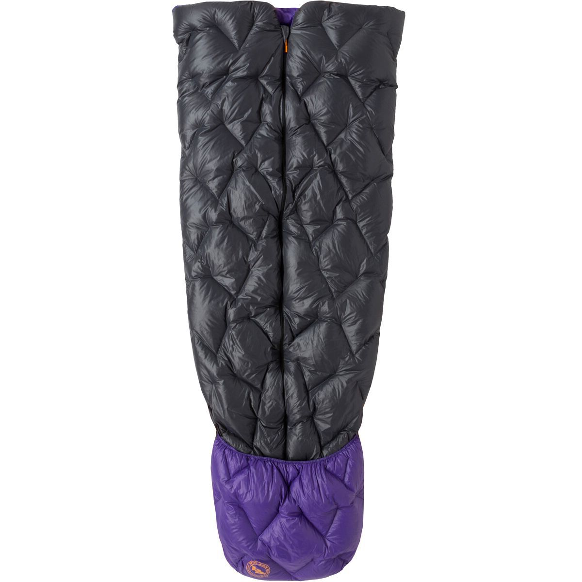 Снаряжение Big Agnes Fly Creek UL Zip Quilt: 50F Down, цвет: Асфальтовый / Королевский синий фиолетовый — фото 3
