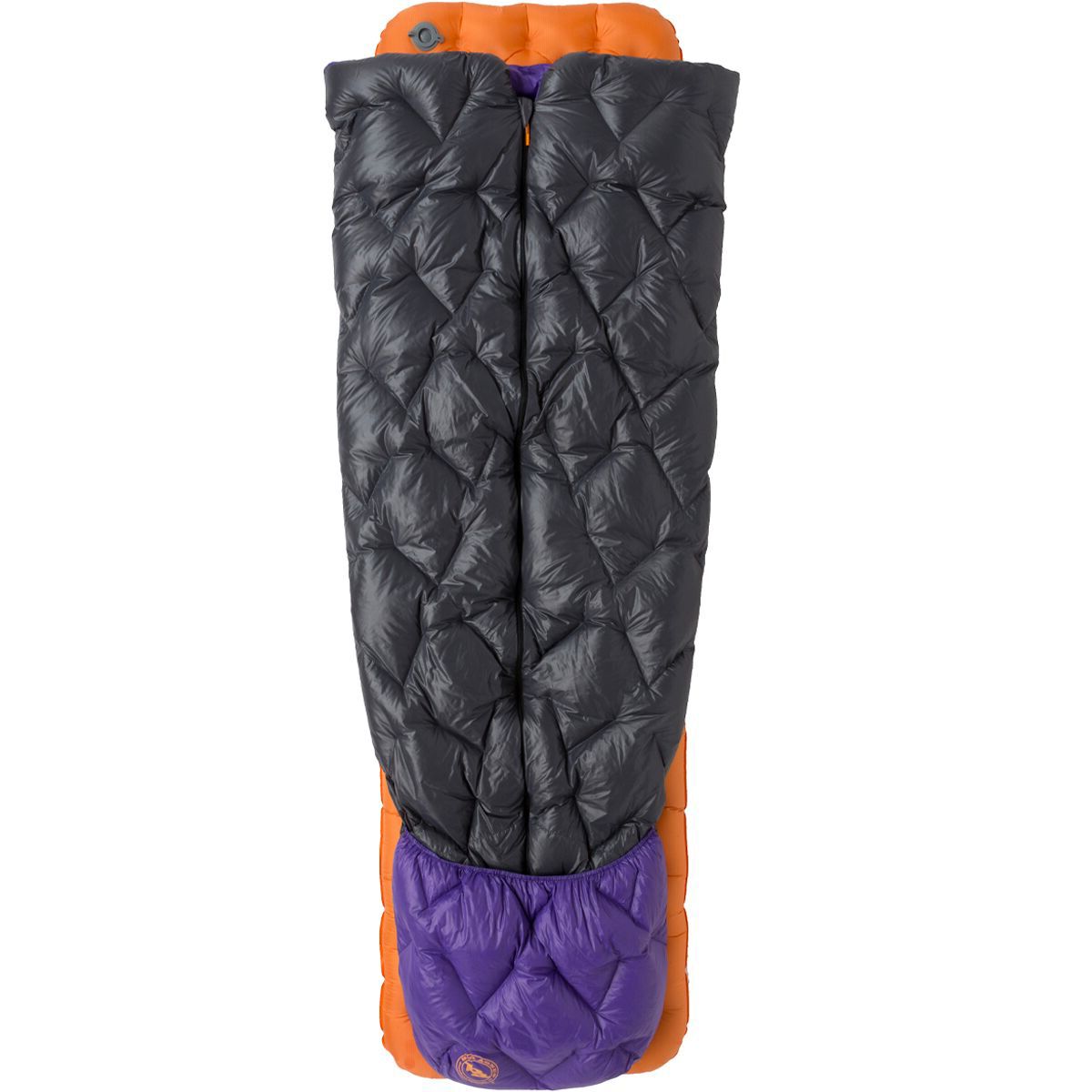 Снаряжение Big Agnes Fly Creek UL Zip Quilt: 50F Down, цвет: Асфальтовый / Королевский синий фиолетовый — фото 5