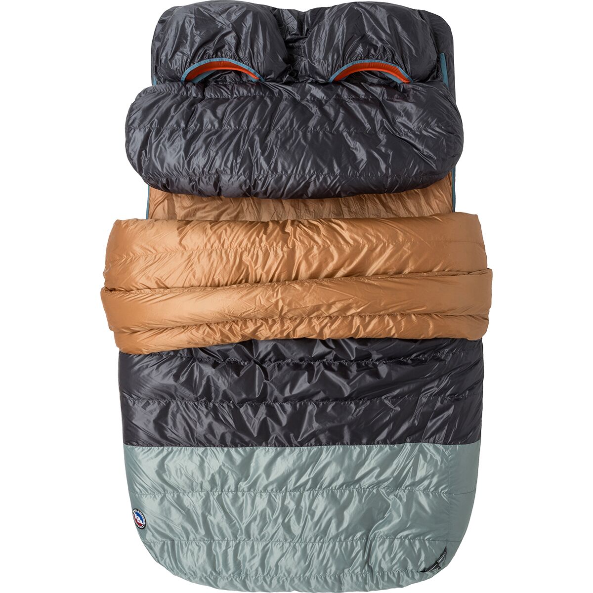 Big Agnes King Solomon Double Sleeping Bag: 20F Down