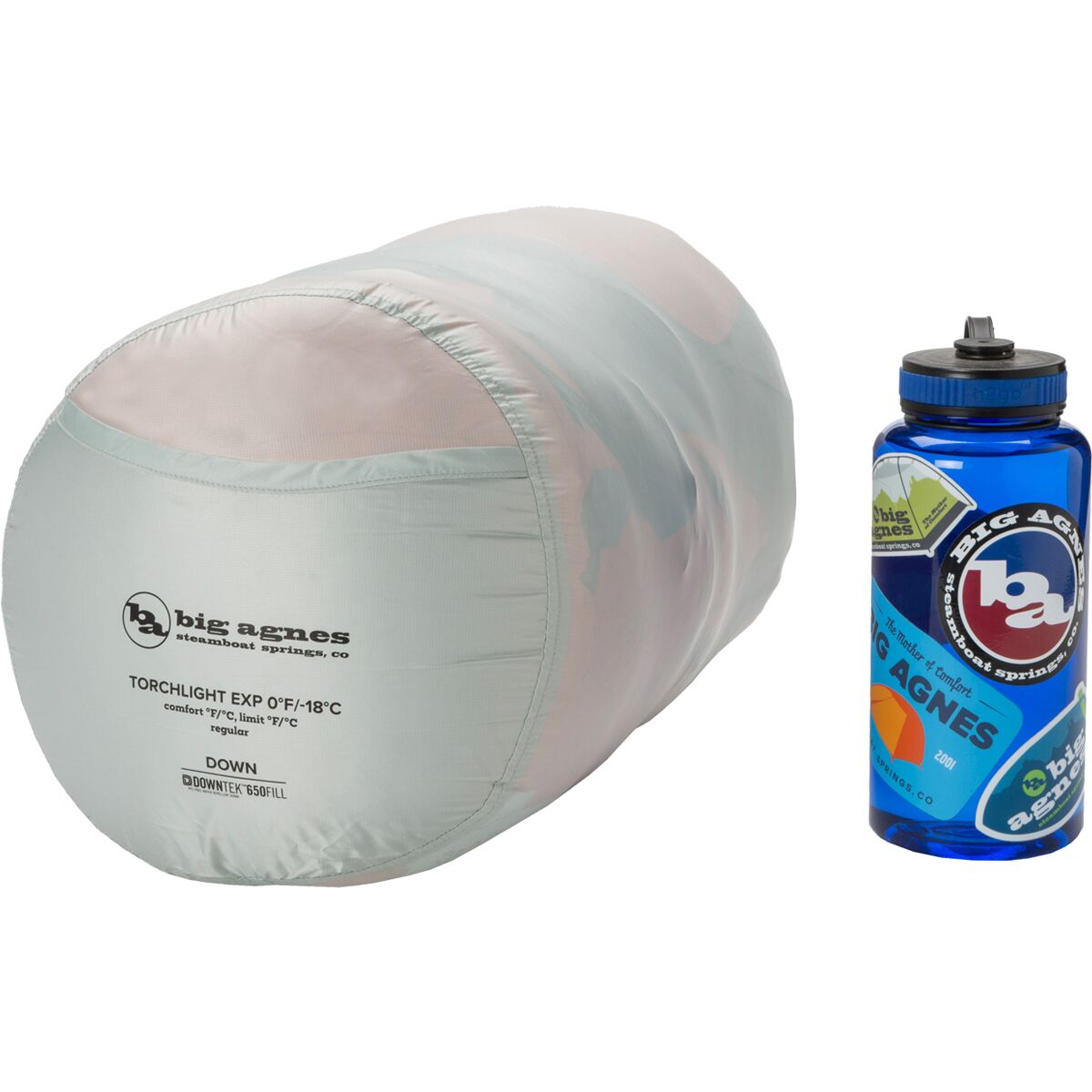 Big Agnes Torchlight EXP Sleeping Bag: 0F Down