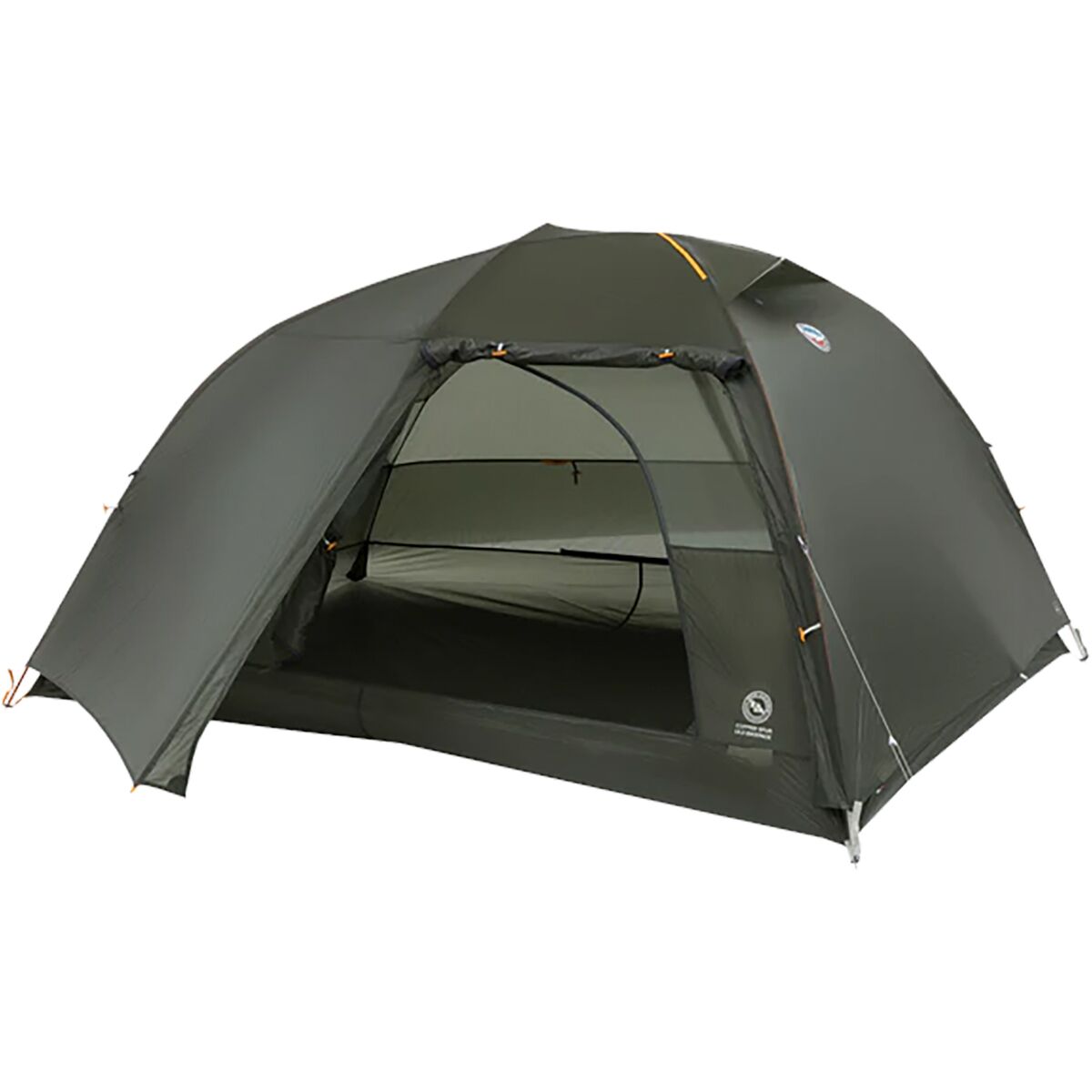 Снаряжение Big Agnes Copper Spur UL3 Bikepack Tent: 3-Person 3-Season, цвет: Зелёный — фото 6
