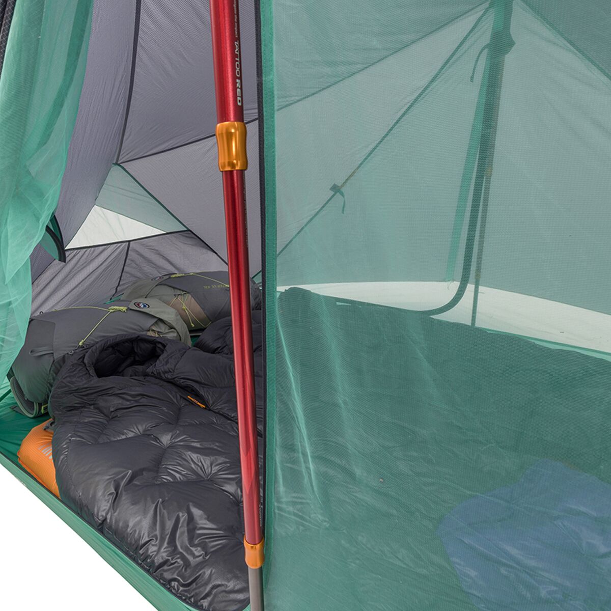 Снаряжение Big Agnes String Ridge VST Tent: 2.5-Person 3-Season, цвет: Асфальтовый / Мятный — фото 11