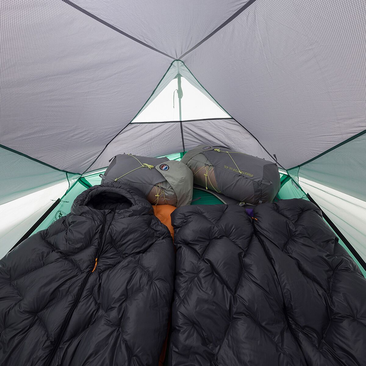 Снаряжение Big Agnes String Ridge VST Tent: 2.5-Person 3-Season, цвет: Асфальтовый / Мятный — фото 10