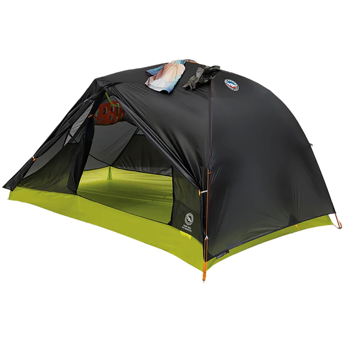 Снаряжение Big Agnes Tiger Wall UL2 Bikepack Tent: 2-Person 3-Season, цвет: Асфальтовый — фото 3