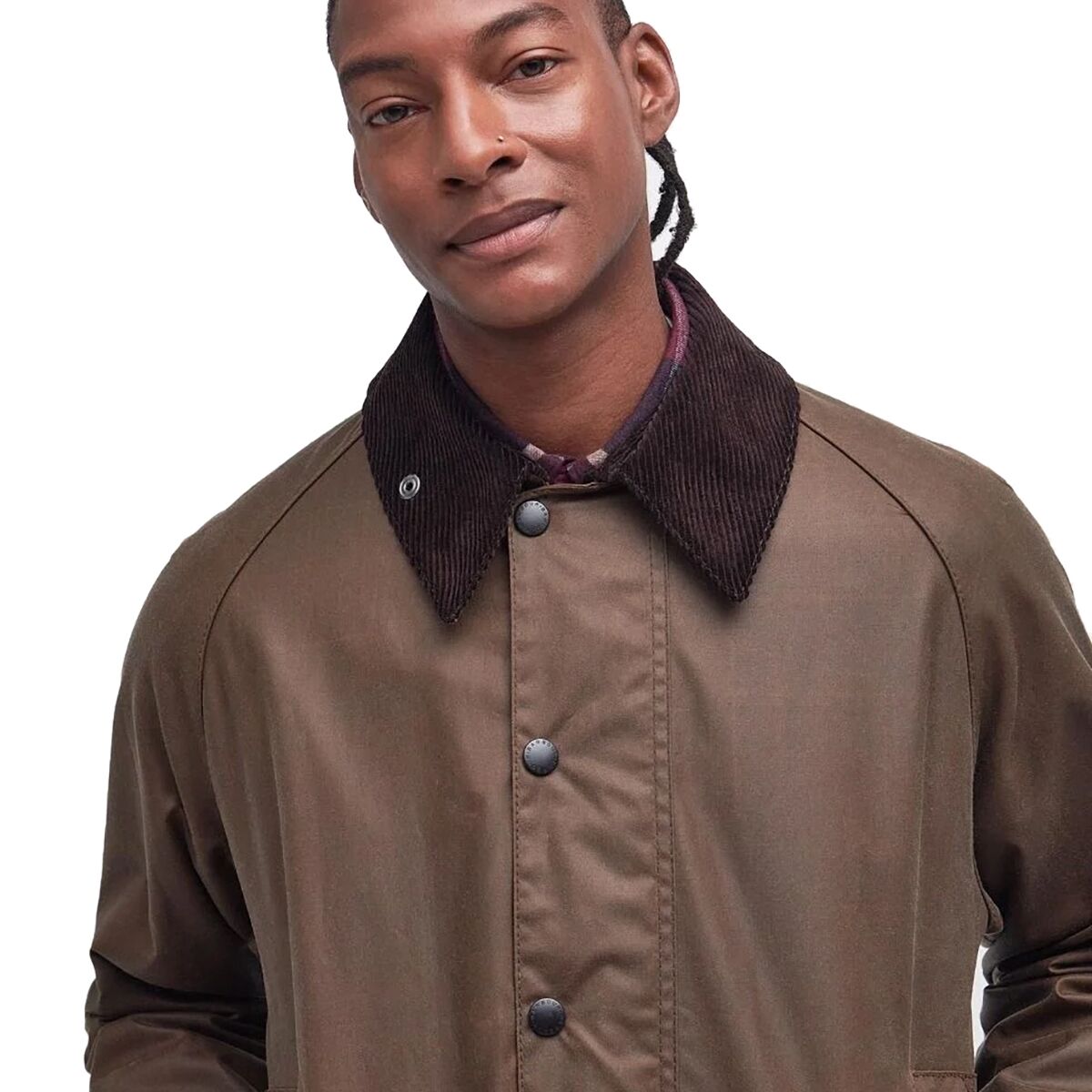 Мужская куртка Barbour Beaufort Wax, цвет: Коричневый — фото 2
