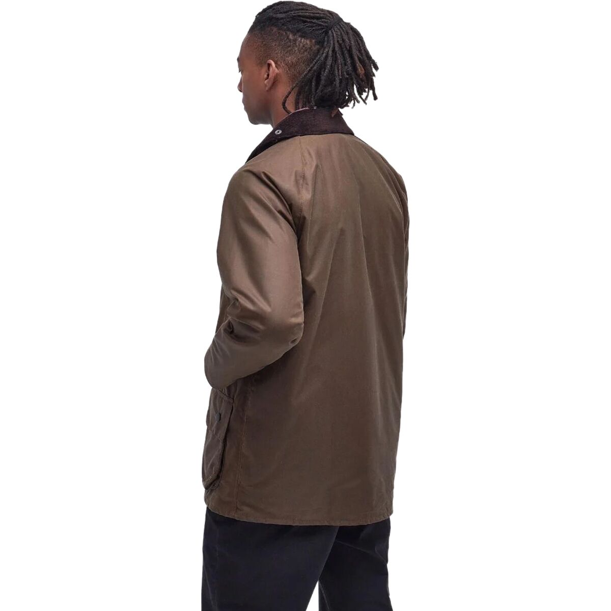 Мужская куртка Barbour Beaufort Wax, цвет: Коричневый — фото 3