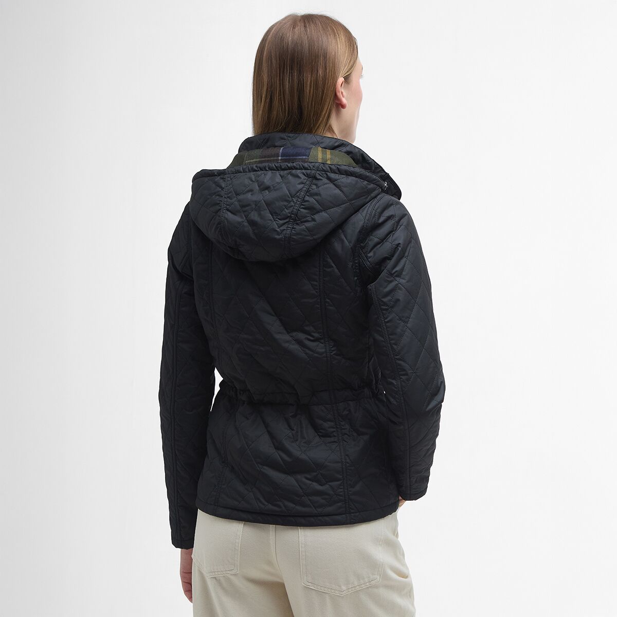 Женская куртка Barbour Millfire Quilt, цвет: Чёрный — фото 5