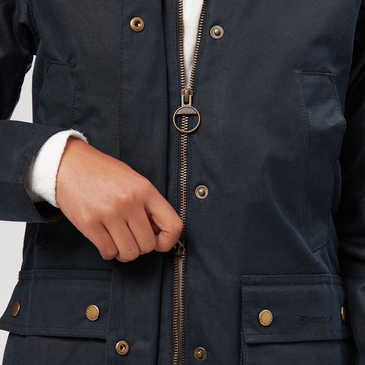 Barbour Acorn Wax Jacket Women's Clothing
